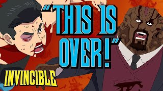 Invincible Gets The Ultimate Revenge On Angstrom Levy  Invincible S2 [upl. by Wei861]