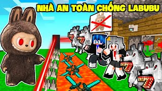 SAMMY THỬ THÁCH 24H XÂY NHÀ SIÊU AN TOÀN CHỐNG LABUBU TRONG MINECRAFT [upl. by Zandra]