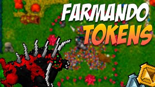 Tibia  Como farmar Gold e Silver Tokens solo [upl. by Farmelo14]