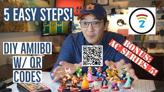 EASIEST WAY to Create Amiibo with an iPhone and QR Codes UPDATED NOV 2021 [upl. by Noslien]