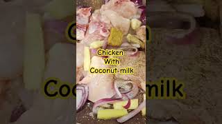 Bicol express bicolexpress chickenreciepe coconut trendingshorts trendingfood [upl. by Sabian]