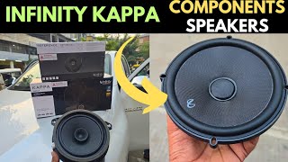 CAR BEST SPEAKER INFINITY KAPPA COMPONENTS AND INFINITY REFERENCE COAXIAL INSTALLED IN TOYOTA HILUX [upl. by Janeen]