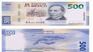 COMO es EL NUEVO BILLETE DE 500 PESOS MEXICANOS 2018 – 2019 ✅ [upl. by Ylagam]