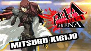 Persona 4 Arena Moves Video Mitsuru Kirijo [upl. by Frederiksen]