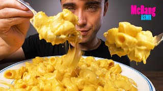 ASMR CHEESIEST MAC amp CHEESE MUKBANG Extra Creamy Lazy Macaroni and Cheese No Talking Eating [upl. by Einhpets]