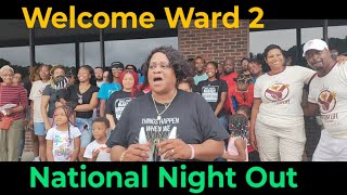 National Night Out 2024 BelindaBaugh positivevibes community petersburg [upl. by Enneyehs458]