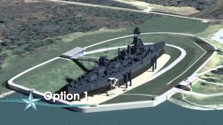 Battleship TEXAS Dry Berth Project Phase I Presentation  Abridged [upl. by Riamo]