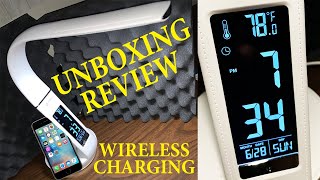 OttLite Wireless Charging Desk Lamp UNBOXING REVIEW 2020 [upl. by Ruth]