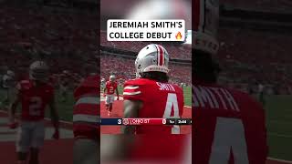 Ohio State WR Jeremiah Smith No 1 Prospect in 2024 Class will be a problem for defenses 😤 [upl. by Ylrac]