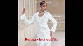 Donna Vinci Knit Suits wwwRapturegoldcom Donna Vinci Knits Church Hats Women Church Suits [upl. by Bluh]