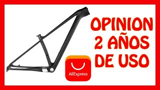 Review cuadro MTB Aliexpress despues de 2 años de uso [upl. by Enrichetta124]