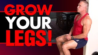 4 Exercise Lower Body Workout AT HOME NO EQUIPMENT NEEDED [upl. by Edwine]