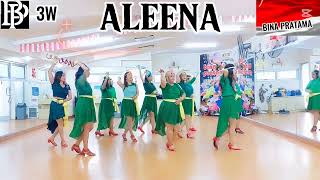 ALEENA Line Dance BINA PRATAMA Choreo LEO amp ELL INAIntermediate  ALENA by Claydee [upl. by Bergin922]