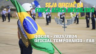 ⚡OFICIAL TEMPORÁRIO da Aeronáutica QOCON 20232024  EDITAL Comentado Atualizado [upl. by Airtemad336]