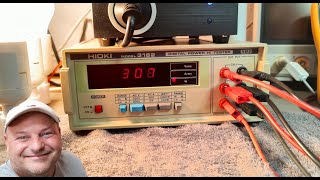 HIOKI Digital Power HI Tester model 3182 1986 test teardown [upl. by Rramahs31]