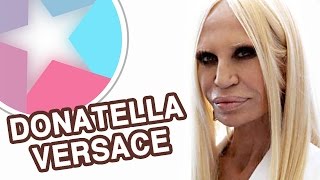 Donatella Versace Through The Years in 25 seconds [upl. by Kulseth228]