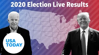 Election Night 2020 Coverage of Trump Biden and key races  USA TODAY [upl. by Chrisse]