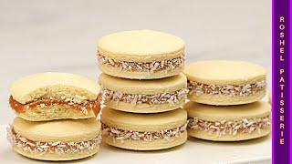 How to Make Alfajores Cookies  Dulce de Leche  Kosher Pastry Chef [upl. by Vacla]