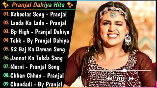 Pranjal Dahiya New Songs  New Haryanvi Song Jukebox 2024  Pranjal Dahiya Best Haryanvi Songs 2024 [upl. by Ekeiram929]