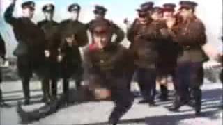 Soviet Army dancing to Hard Bass [upl. by Edeline]