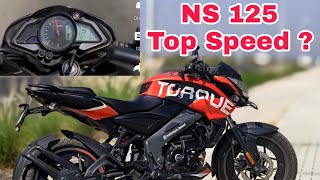 Bajaj Pulsar Ns 125 Top Speed  Best Bike 125 Cc segment  Pulsar Ns 125 Review Price Mileage [upl. by Barby883]