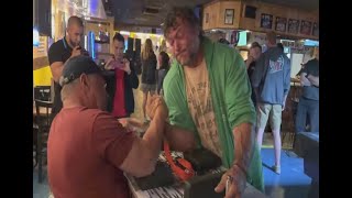 Devon Larratt vs John Brzenk armwrestling new match [upl. by Wilmer]