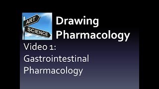 CCJPG Drawing Pharmacology Video 1 Chapter 1 Gastrointestinal Pharmacology book preview video [upl. by Odlabso]