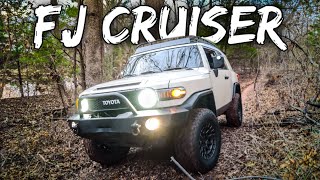 OFFROADING My New FJ Cruiser  Overland Build vs THE POND [upl. by Sletten]