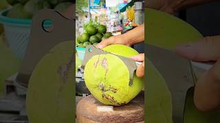 The Big Biggest  Super Big Coconut cutting skills coconutcutting short shorts [upl. by Prospero]