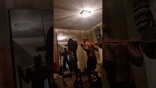 165kg  364pound back squat including the bar weight NOV 2024 [upl. by Enybor]