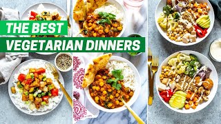 4 EASY VEGETARIAN DINNER RECIPES  Simple and Delicious Dinner Ideas Even Meat Eaters Will Love [upl. by Juta869]