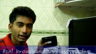 Bsnl broadband connection Setup configure and speed test [upl. by Nahtonoj]