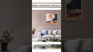 Modern and beautiful wall frames Wall decor items and ideas home homedecor ytshorts shorts [upl. by Ehsrop]