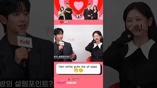 Jung Haein  Jung Somin VS Jung Haein  Jisoo  Interview Flirty Moments 🤭❤️ [upl. by Kreitman]