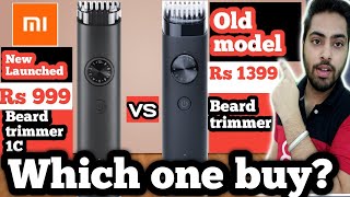 Mi Trimmer 1C Vs Mi Trimmer Comparison Review mi trimmer new model 999 vs old model 1399 [upl. by Tyra154]