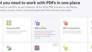 How To Convert PDF to Word Free [upl. by Retse544]