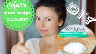 Face Mask for Acne Peel Off Aspirin Mask [upl. by Alohcin]