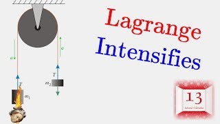 The Atwood Machine  Equations of Motion using Lagrangian Mechanics [upl. by Ettenan524]