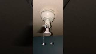 Ceiling fan wobbling with light bulb falling out remake ceilingfan beats memes shorts [upl. by Ozen]