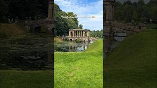 Palladian Bridge  Prior Park Landscape Garden  City of Bath  Travel UK shorts youtubeshorts [upl. by Maise]