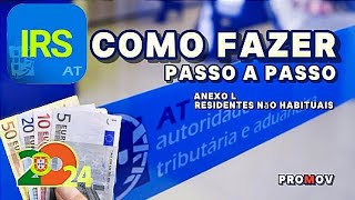 IRS 2024 Como preencher a declaração passo a passo  Como fazer o IRS 2024 [upl. by Halbert]