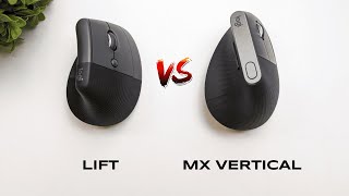 Logitech Lift vs MX Vertical Ergo Mouse [upl. by Burkley]