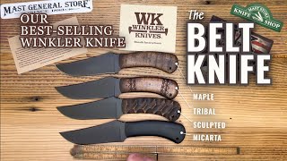 Winkler Knives  Belt Knife  Best Selling Winkler for a Reason [upl. by Manoff457]