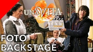 UNA VITA TELENOVELA FOTO INEDITE DEL BACKSTAGE DELLE PRIME PUNTATE [upl. by Summons665]