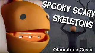 Spooky Scary Skeletons  Otamatone Cover [upl. by Hatty]