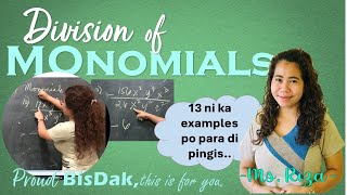 Division of Monomials  BISDAK dria ta [upl. by Brey706]