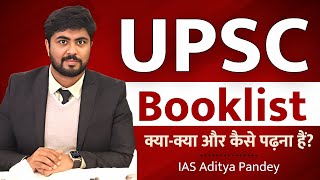 Most Important Booklist and Reading Strategy for IAS by Aditya Pandey UPSC Rank48 [upl. by Trey245]