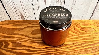 My Review of the TryTallow Tallow Balm [upl. by Heilner]