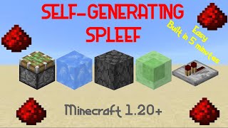 REGENERATING Minecraft Spleef Map w Basalt Generator  Minecraft 120 [upl. by Names]