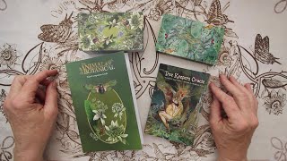 2 New Decks Tree Keepers Oracle and Animal amp Botanical Tarot and unboxing firstimpressions [upl. by Bethezel342]